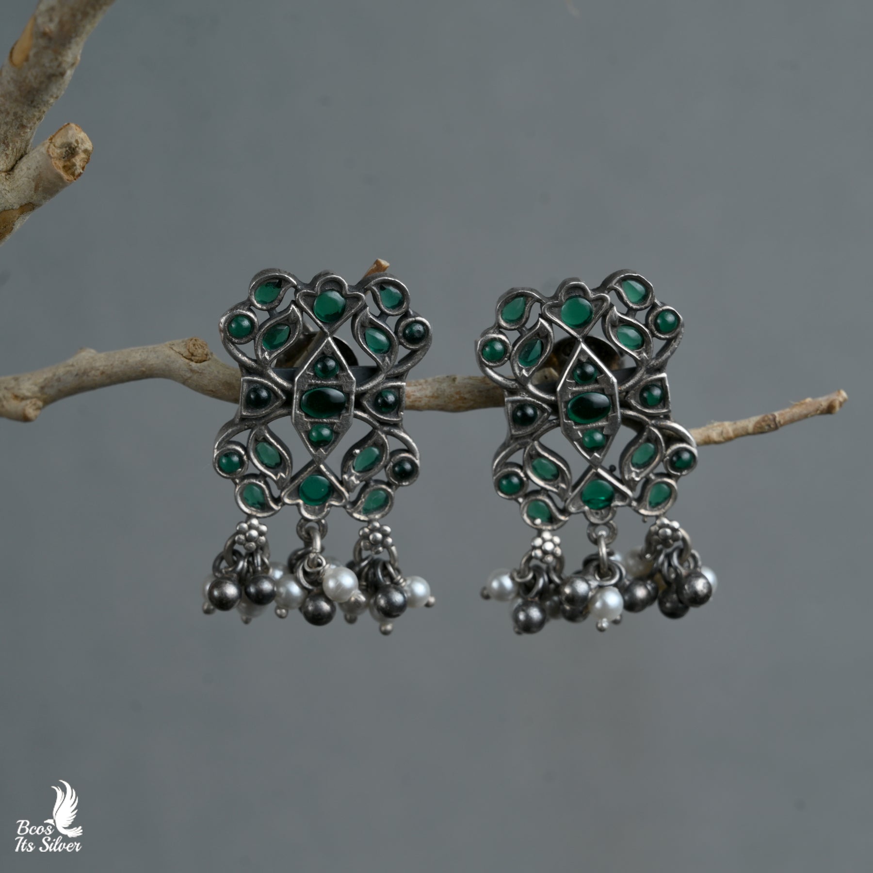 Oxidized earring -TG22-4401