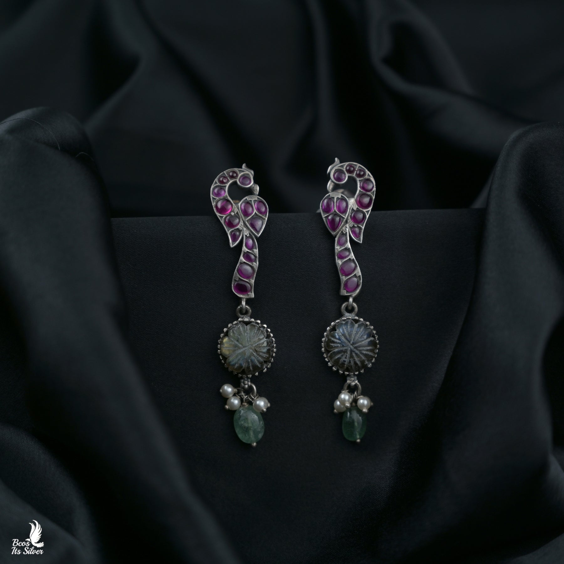 oxidized earring -AP22-1047