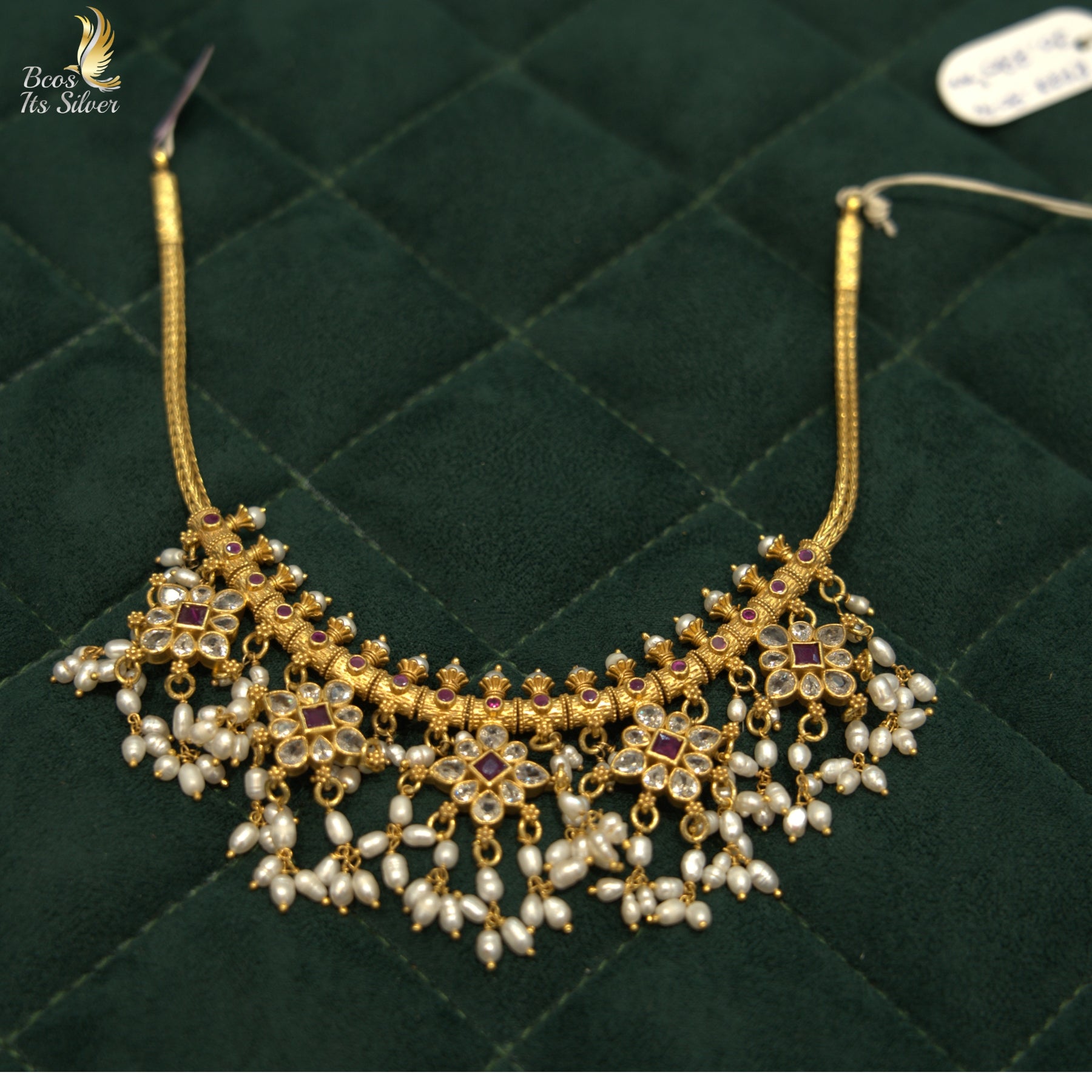 Gold Plated Navaratri Guttapusulu - 8076