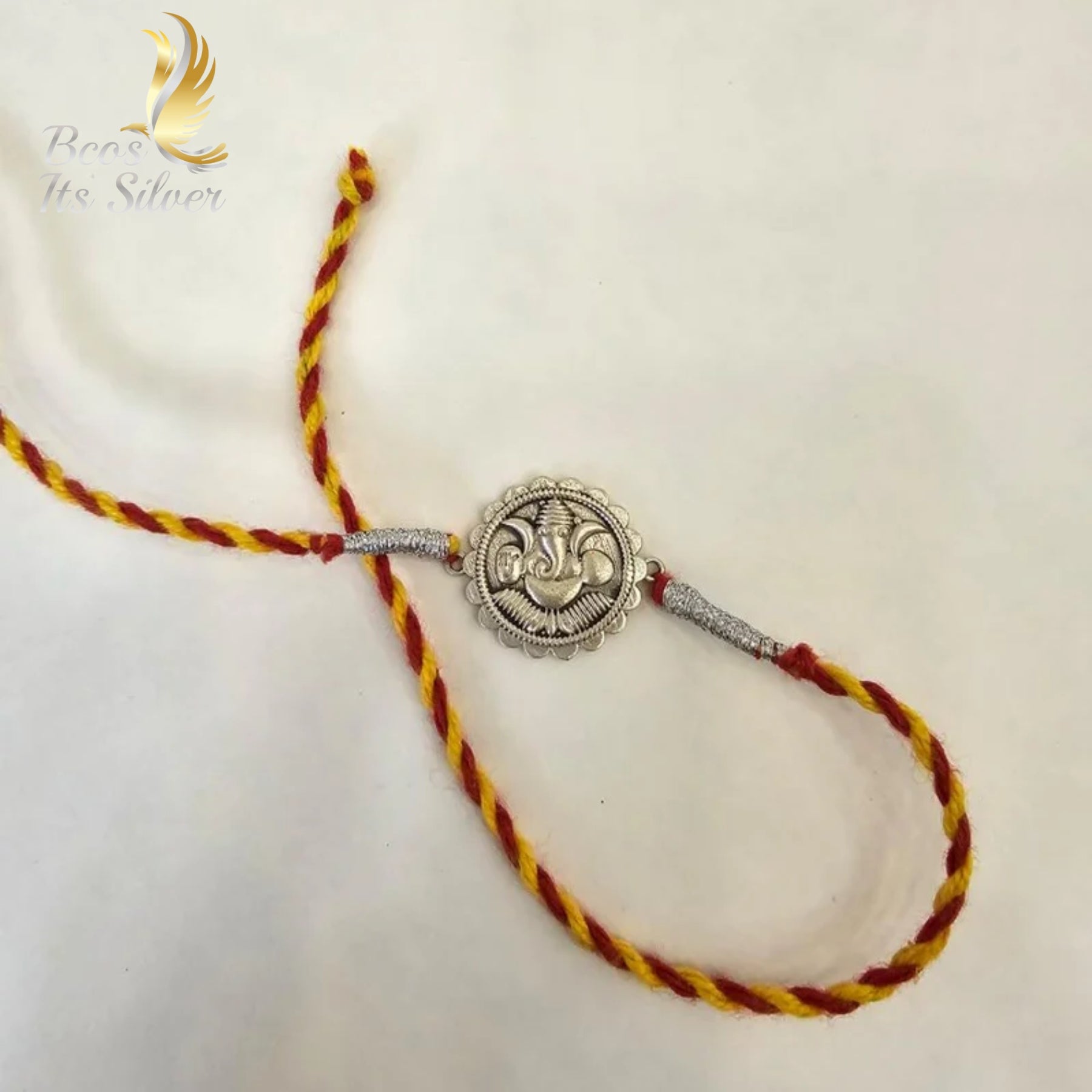 Sitting Ganesha Rakhi - 3950