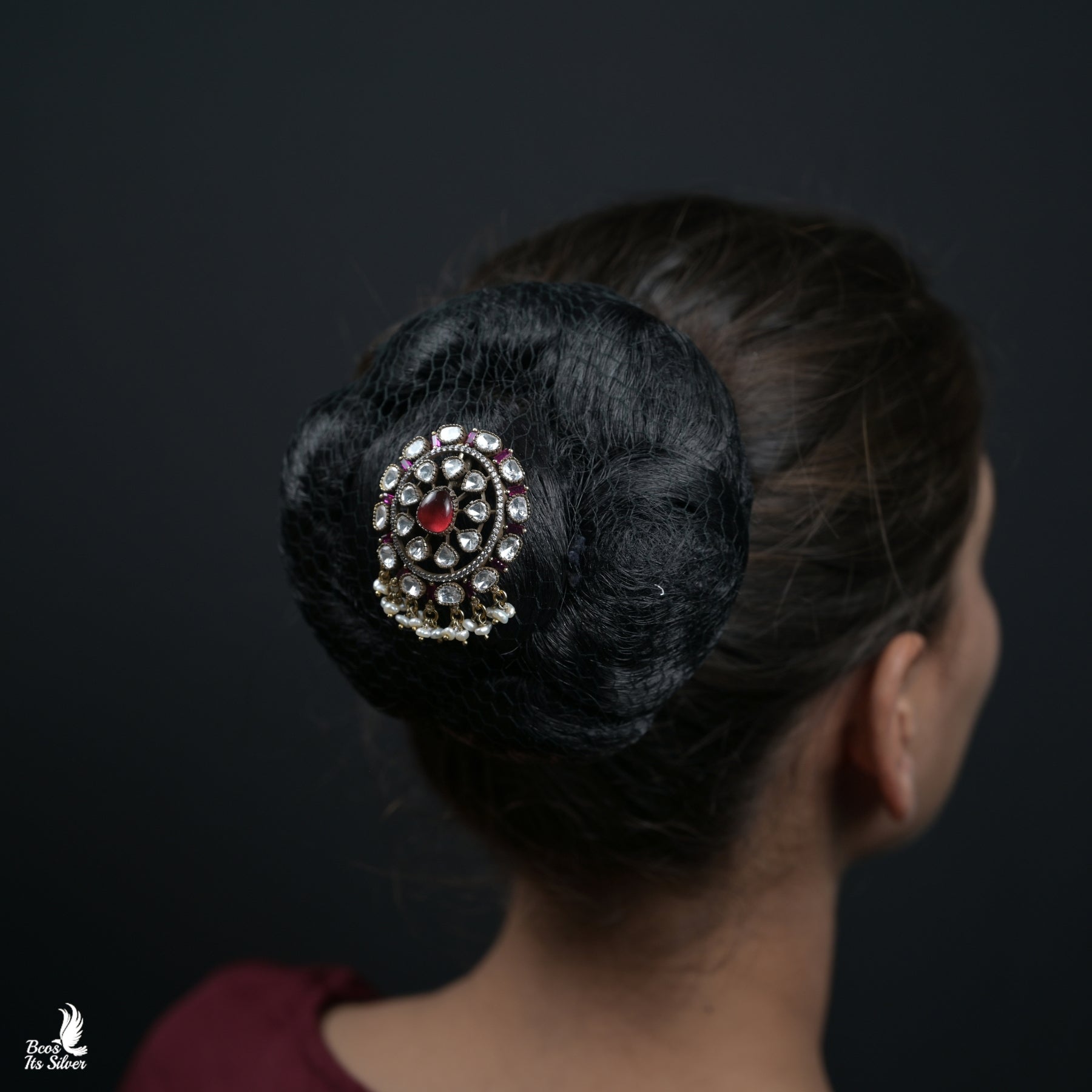 Victorian Hair Brooch - 6770