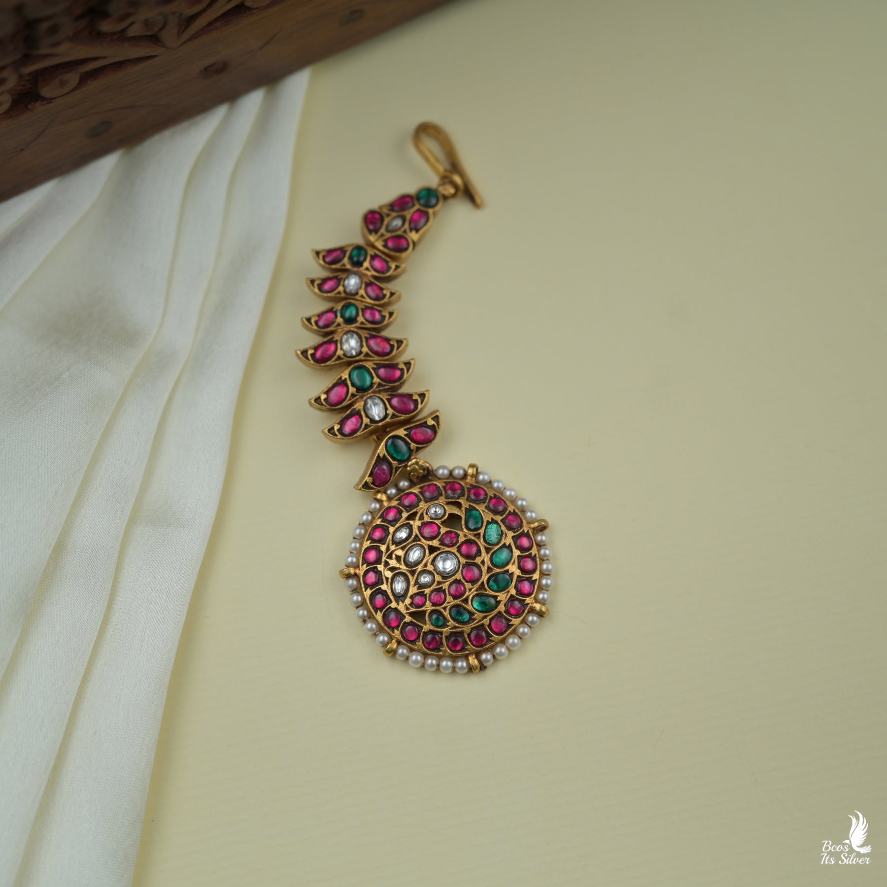 Bridal Kundan Tikka - 6726