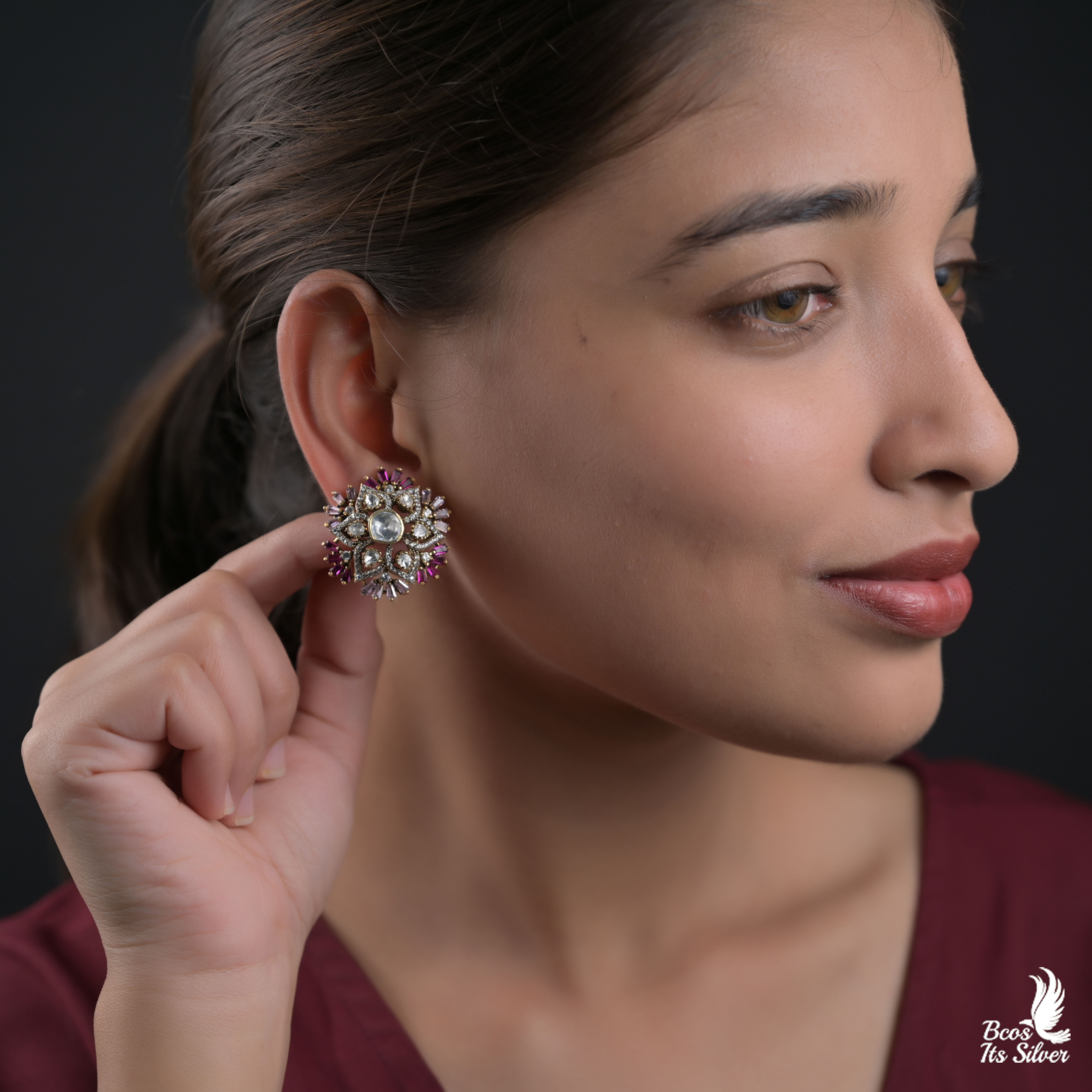 Victorian Ear Stud  - 8296